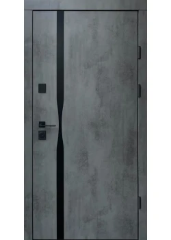 Двери Qdoors Ультра Лаунж-Аk оксид темный/серый шифер+зеркало