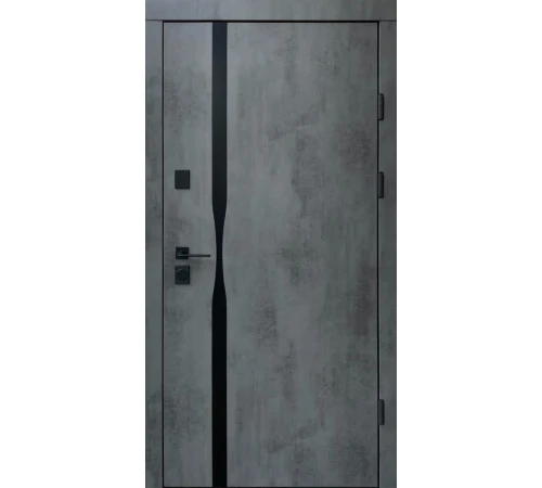 Двери Qdoors Ультра Лаунж-Аk оксид темный/серый шифер+зеркало