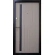 Входные Двери Браш Al серая текстура-какао Qdoors