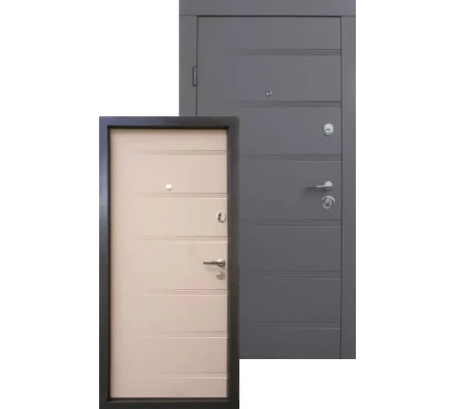 Входные Двери Роял смоки софт - латте софт "Qdoors"