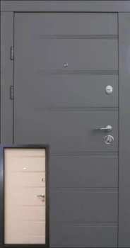 Двері Роял смокі софт - латте софт "Qdoors"