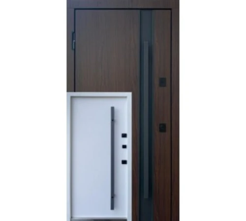 Входные Двери Qdoors Стронг Макс дуб 23/белый атлас vin