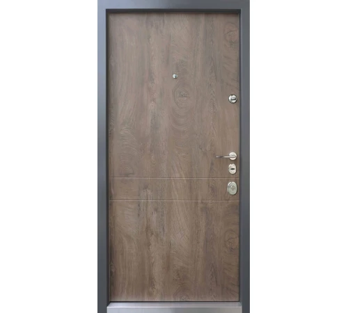 Входные Двери Франк-М спил дерева коньячный Qdoors