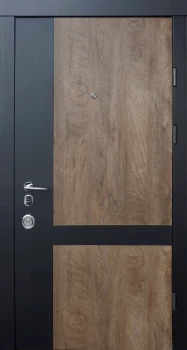 Двері Франк-М зпил дерева кон'ячний Qdoors