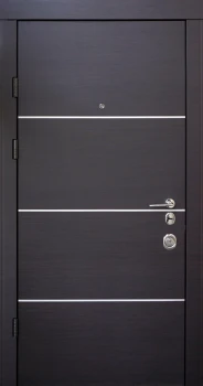 Двери Qdoors Авангард Горизонт-AL венге