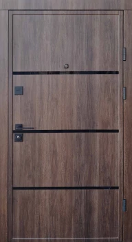 Двери Qdoors Ультра Аккорд дуб табак/белое дерево
