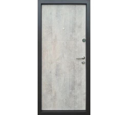 Входные Двери Эталон Эста бетон светлый "Qdoors"