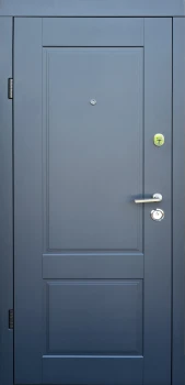 Двері Еталон Соната антрацит/біле дерево "Qdoors"