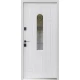 Входные Двери Лучия ArWood RAL 7016/ПВХ белое дерево Sarmak
