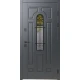 Входные Двери Лучия ArWood RAL 7016/ПВХ белое дерево Sarmak