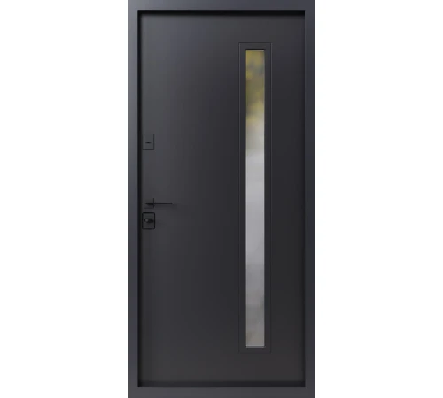 Входные Двери Афина ArWood RAL 7016/ПВХ антрацит Sarmak