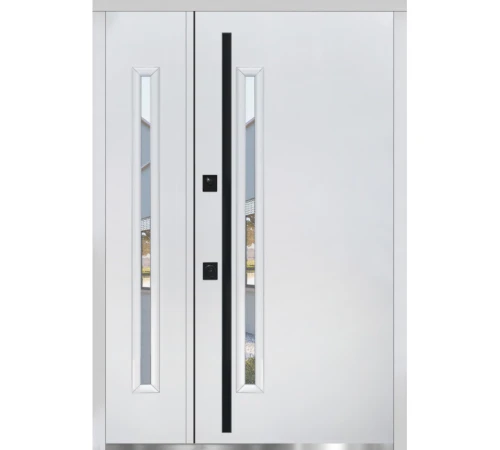 Вхідні Двері Straj Proof Standard Mottura StarMax DMD1800 1220 Антрацит/білий атлас
