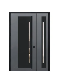 Двери Straj Proof Standard Mottura StarMax DMD1800 1220 Антрацит/белый атлас