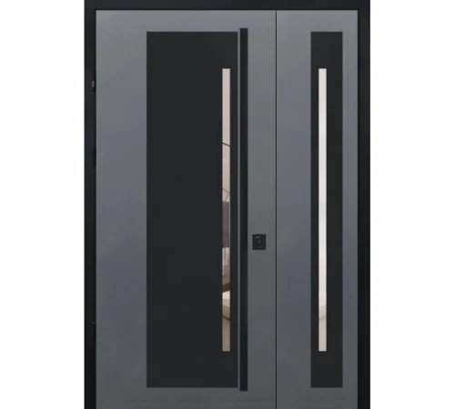 Вхідні Двері Straj Proof Standard Mottura StarMax DMD1800 1220 Антрацит/білий атлас
