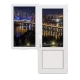 Балконный блок REHAU EURO 60 с глухим окном и поворотно-откидными дверями 1700 x 2100 мм