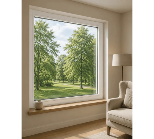 Металлопластиковое окно REHAU EURO 60 глухое 1000 x 1200 мм
