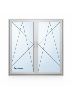 Алюминиевое окно Reynaers CS 77 с повышеной теплоизоляцией поворотно-откидное 1500*1700 мм