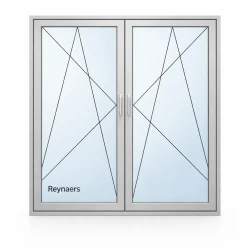 Алюмінієве вікно Reynaers CS 77 з підвищеною теплоізоляцією поворотно-відкидне 1500*1700 мм