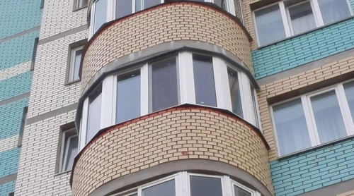Балкон напівкруглий Steko V62