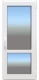 Металлопластиковые двери WDS 5S 900 x 2200 мм