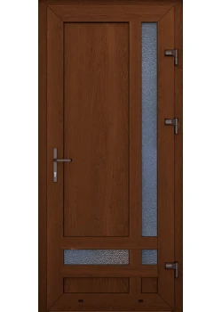 Металлопластиковые двери WDS Одинарные Модель 56