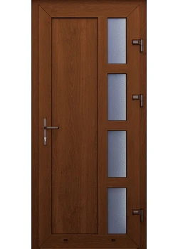 Металлопластиковые двери WDS Одинарные Модель 62