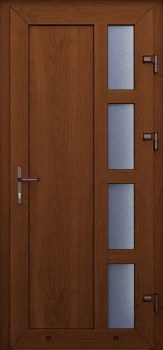 Металлопластиковые двери WDS Одинарные Модель 62