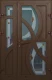 Металлопластиковые двери WDS Полуторные Модель 6