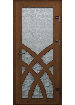 Металлопластиковые двери WDS Одинарные Модель 22