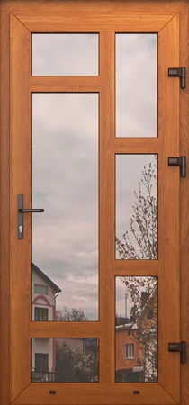 Металлопластиковые двери WDS Одинарные Модель 60