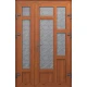 Металопластикові двері WDS Полуторні Модель 60