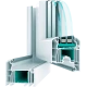 Металлопластиковые двери WDS 6S 800 x 2000 мм