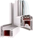 Металопластикові двері WDS 7S 800 x 2000 мм