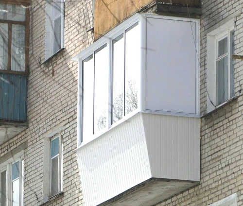 Балкон под ключ с отделкой WDS