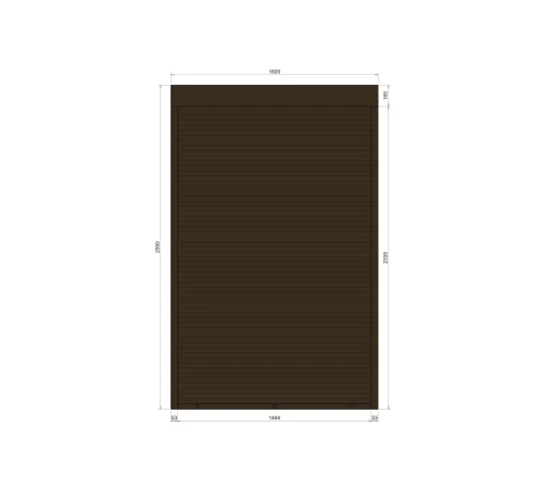 Защитные Защитные алюминиевые роллеты Comfort Line 1600-2500 мм P55