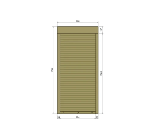 Защитные Защитные алюминиевые роллеты Comfort Line 800-1700 мм P55