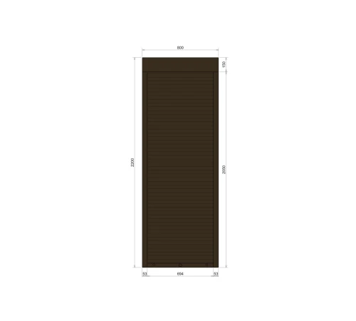 Защитные Защитные алюминиевые роллеты Comfort Line 800-2200 мм P55