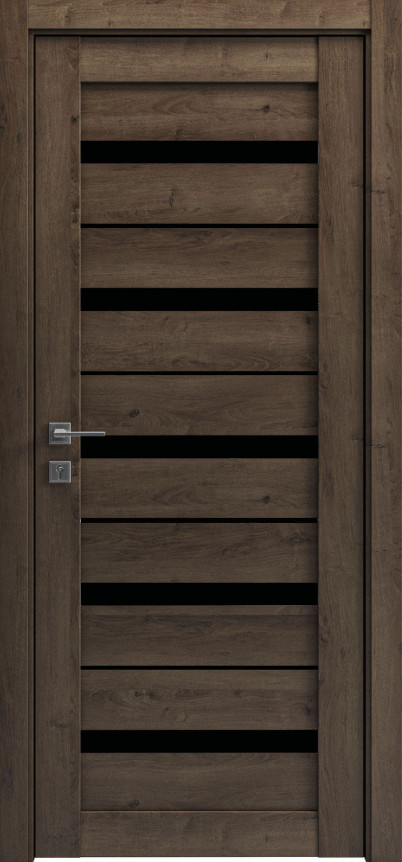 Міжкімнатні двері Grand Grand Lux ​​4 BLK, колекція LUX
